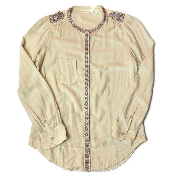 Etoile Isabel Marant Embroidered Pocket Blouse - Picture 3 of 7